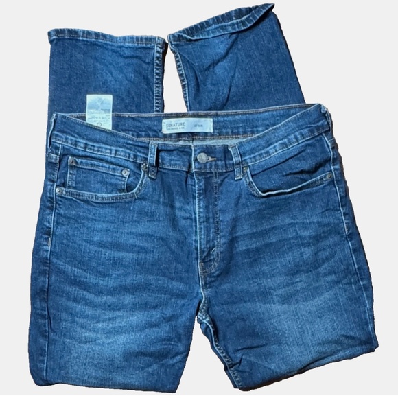 Levi Strauss Signature Other - (36 X 32) Signature by Levi Strauss & Co S37 Slim Stretch Men's Jeans